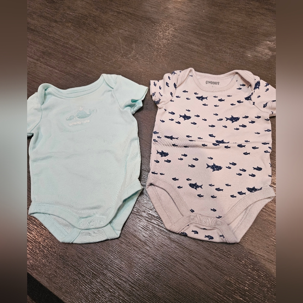 GYMBOREE ONESIE TSHIRTS (2)